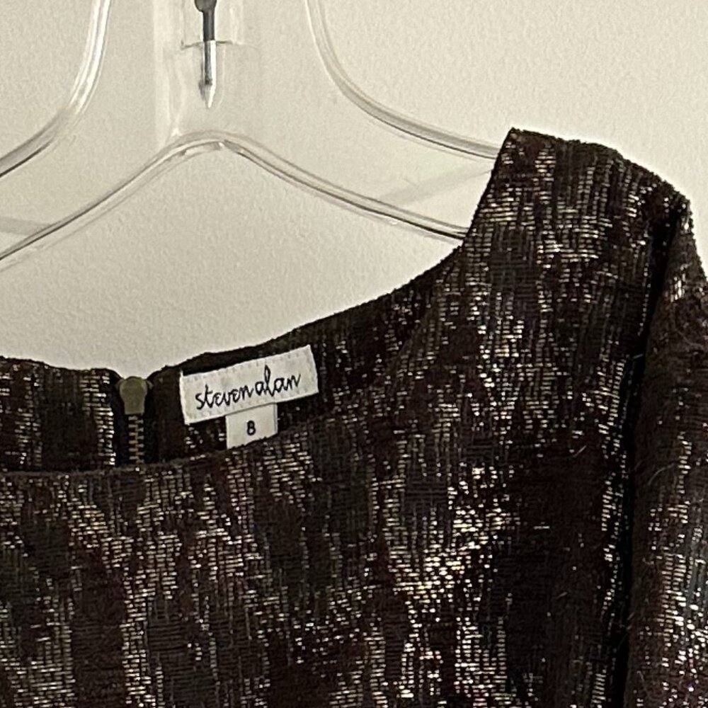 Steven Alan shiny mini dress